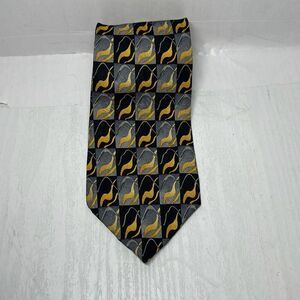Vintage J. Garcia Men's Necktie Tie Silk Happy Birthday‎ Collection 60"